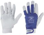 PAYPER hobby leather blue 000502-014 / Комбинирани ръкавици - бяло/синьо 8 (0005020141080008)