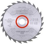 Metabo CIRCULAR SAW BLADE HW/CT 216x30x48z PRECISION CUT WOOD PROFESSIONAL (2498626)