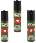 DEPOX Set 3 Spray-uri Paralizante NATO Defence, 110 ml, Propulsie Jet, Verde (1104)
