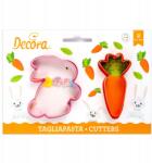 Decora sárgarépa és nyuszi forma 2 db (0255076)