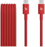 Apple Cablu Beats USB-C la USB-C de 1, 5 m, Woven, Rosu (MDGF4ZM/A) - pcone