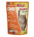 MIAU MIAU Macska csirke és máj, tasak 100 g