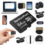 SpectrumPoint microSD 64GB SP-93