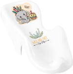 Chipolino Wild & Free babatartó kádba - Little Elephant white/green