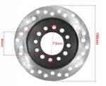 Amparts Atv 110 125 hátsó féktárcsa Bashan Shineray Loncin Linhai-hoz