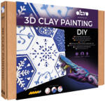 OKTO Sensory Art DIY 3D kreatív szett - Lisszaboni csempeminta - Portugal Azulejos 30*30 cm