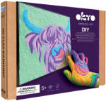 OKTO Sensory Art Kids Gyurmázz számok szerint - Ír tehén 29x29 cm
