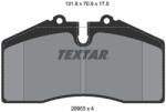 TEXTAR set placute frana, frana disc TEXTAR Q+ 2095311 (2095311)