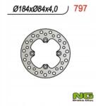 NG Brake Disc Hátsó Féktárcsa Kawasaki Kx 85 '01-'24 (184X84X4)