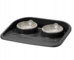 SAVIC Tálca kutya- és macskatálakkal Butler Serving Tray 2x300ml (5411388703004)