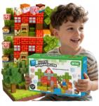 Happy Kiddo Mágneses építőkockák Erős Kreatív Kockák Pixel blokkok 120 db 3D építőkocka (zestaw magnetyczny budowanie przestrzenne)