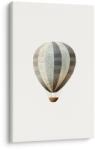 Dovido Tablou balon cu aer cald în nuanțe pastelate - 100x150