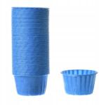  Kék muffin kapszli 5 x 4 cm merev 25 db (002595)