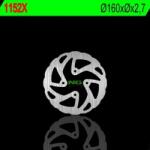 NG Hátsó féktárcsa NG1152X (160X-X2, 5) Wave