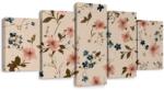 Dovido Tablou 5-piese armonii florale delicate - 150x75