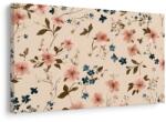 Dovido Tablou flori pastelate pe fundal bej - 120x80