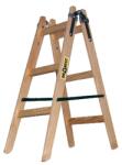 DRABEST Scara pliabilă din lemn, 2x3 trepte, 150kg, Drabest (DR-DR-2X3)