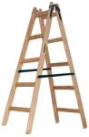 DRABEST Scara pliabilă din lemn, 2x5 trepte, 150kg, Drabest (DR-DR-2X5)
