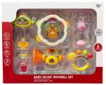 Raya Toys Бебешки комплект дрънкалки Raya Toys - Baby Music Ringbell Set, 6 бр (503126079)