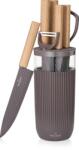 Swiss Haus Set cutite 8 piese Swiss Haus, otel inoxidabil, taupe (SH-KS8T)