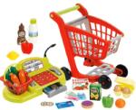 Ecoiffier Игрален комплект Ecoiffier - Касов апарат с количка за пазар, 26 части (1238) - baby