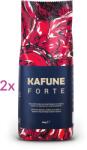 KAFUNE Cafea Boabe Forte - Blend Superior De Cafea Boabe 1 Kg Pentru Espresso, Cu Un Retrogust Plăcut De Ciocolată Caldă