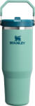 STANLEY Pahar termic cu mâner și pai IceFlow 2.0 Spring Green 890 ml (10-13424-0213)