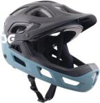 TSG Детска full Face каска Tsg Kid's Seek FR Graphic Design Bike helmet - Flow Black / Blue - размер XXS/XS (851-0706-0611)