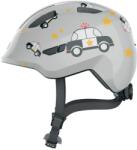 ABUS Детска каска за велосипед ABUS Kid's Smiley 3.0 Bike helmet - Grey Police - размер S 45-50 cm (851-1165-0611)