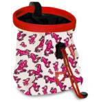 Ocun Детска торбичка за магнезий Ocun Lucky Kid + Belt Chalk bag - Frog Pink - размер One Size (335-0343-0811)