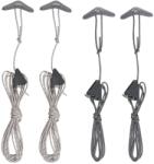Sea to Summit Разширение за палатка Sea to summit Ground Control Guy Cords 4-Pack Tent extension - Dark Grey - размер One Size (525-0818-0111) Палатка