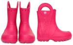 Crocs Детски гумени ботуши Crocs Handle It Rain Boot Kids Wellington boots - Pink Crush - размер 29-30 (EU) (731-0075-0313)