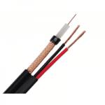Rovision Cablu coaxial RG59 cu alimentare integrata, aluminiu cuprat, 20 m (2020020131445)
