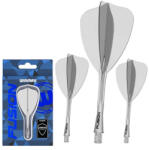 Winmau Darts toll és szár egyben Winmau Fusion Arrow toll és rövid szár, átlátszó