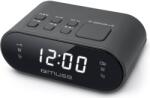 Muse M-10 CR órásrádió FM rádióval, fekete