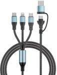 Apple 3IN2 töltő különböző töltőfejekkel - 5A 12-24V (12255) (12255)