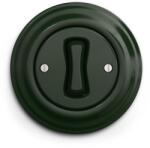 Reblig - Buton Retro cu ramă, verde (RG0061L)
