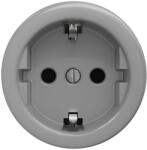 Reblig - Priză retro SCHUKO 230V/16A, fără ramă, gri (RG0111)