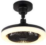 GLOBO 03680S - Ventilator de tavan LED dimabil LIDEA LED/20W/230V 3000-6500K negru+telecomandă (GL8895)