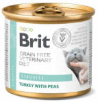 Brit GF Veterinary Diet Cat Cans Struvite 200 g KARTON - 6 db
