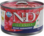 N&D Dog konzerv Weight Management adult mini 140 g KARTON - 6 db
