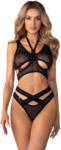 Obsessive Mercuris 2-pcs Set Black L/XL