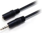 Equip Cablu audio Equip 14708207 mufa de 3 5 mm tata/mama 2 5 m negru (14708207)
