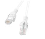 Lanberg Patchcord Lanberg PCU6-10CC-0100-W, Cat. 6, U/UTP, 1m, White (PCU6-10CC-0100-W)