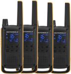 Motorola Talkabout T82 Extreme Quad Pack kétirányú rádió 16 csatornás fekete, narancssárga