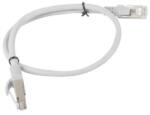 Lanberg Patchcord Lanberg PCU6-10CC-0050-W, Cat6, U/UTP, 0.5m, White (PCU6-10CC-0050-W)