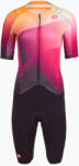 Castelli Combinezon de ciclism pentru femei Castelli Free Sanremo 3 SS In dark night shade/vivid orange-bright rose