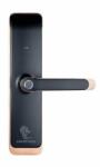 Smartpass Yală Inteligentă Smartpass Tokyo Copper cu Amprentă, PIN, RFID, Bluetooth și Control WiFi prin TTLock, IP65, pentru Uși PVC, Aluminiu și Lemn (TOKYO-1TT-CP)