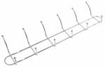 Z-tools Cuier Inox, Nr. 6, 6 Agatatori (ZLN-3960) Agatator cuier