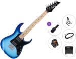 Ibanez GRGM21M-BLT Premium SET Blue Burst Електрическа китара